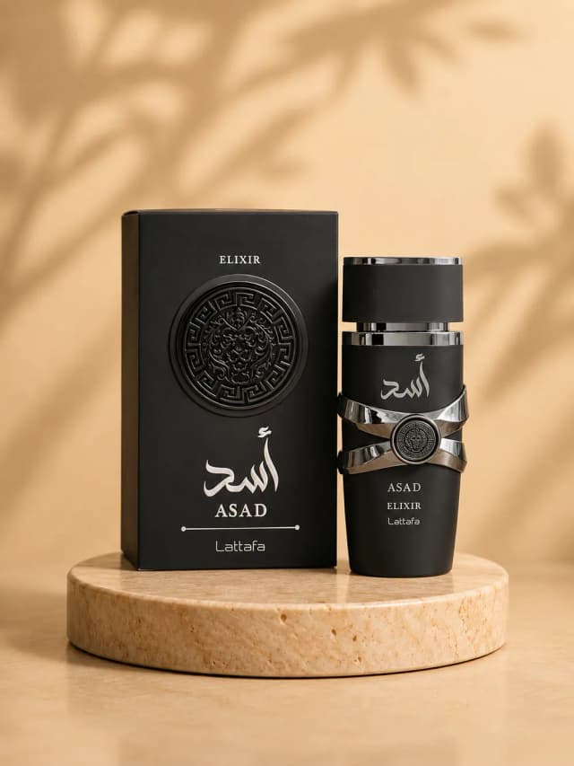 Frasco de Asad Elixir, Lattafa
